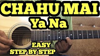 Chahun Main Ya Naa Guitar TabsLead Lesson  SINGLE STRING  Aashiqui 2  FuZaiL Xiddiqui [upl. by Ardnuassak]