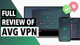 AVG VPN REVIEW 2023 ❌  Heres Why You Should Maybe Avoid This VPN  2 Alternatives 👎🔴 [upl. by Nyladnar128]