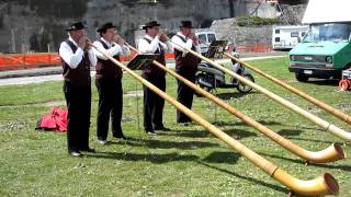 Alphorn Festival Nendaz Switzerland [upl. by Audrey]