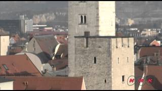 Old town of Regensburg with Stadtamhof UNESCONHK [upl. by Latif]