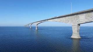 Above PEI  Confederation Bridge [upl. by Odiug]