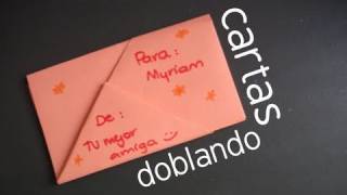 Doblando cartas  Bolsita [upl. by Einahpetse]