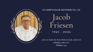 Begräbnisfeier von Jacob Friesen [upl. by Airotkciv478]