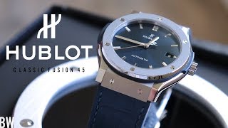 Hublot Classic Fusion 45  Unboxing and Impressions [upl. by Anuait772]