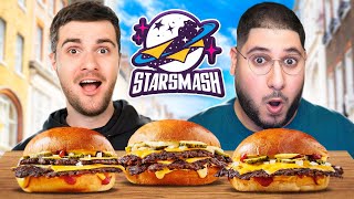 AMIXEM  LE STARSMASH BURGER SANS INTÉRÊT [upl. by Akehsat]