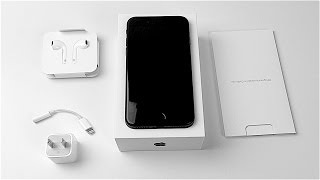 iPhone 7 Unboxing Matte Black [upl. by Dlanod]