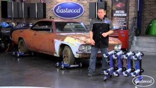 Store amp Move Your Car Easily With Hydraulic Wheel Dollies From Eastwood [upl. by Eentroc]