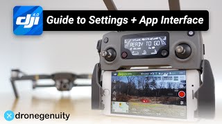 DJI Go 4 App Tutorial Complete Guide to Settings amp App Interface [upl. by Wakeen]