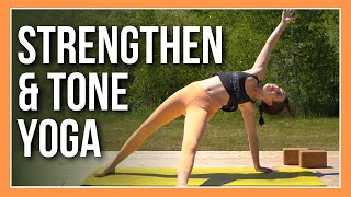 30 min Intermediate Vinyasa Yoga  Full Body Toning [upl. by Cherry]