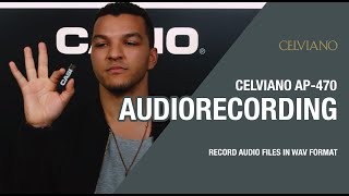 CELVIANO AP470  audio recording [upl. by Drucie113]