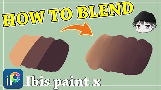 【Ibis Paint】How to Blend Colors 【Tutorial】 [upl. by Campos794]