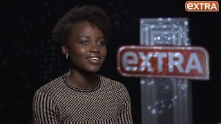 Star Wars The Force Awakens Lupita Nyongo on Playing Maz Kanata  Full Interview [upl. by Hubey251]