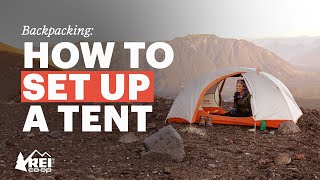 How to Set Up a Tent [upl. by Bondie]