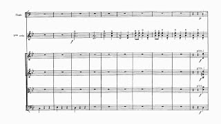 SaintSaëns Danse macabre Op 40 with Score [upl. by Verene]