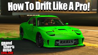 NEW How To Drift Like A Pro In GTA 5 Online  Los Santos Tuners DLC Update [upl. by Lorenzana]