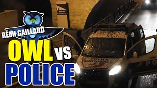 HIBOU Vs POLICE REMI GAILLARD 🦉 [upl. by Elene]