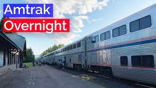 Amtrak Empire Builder  30 Hours in a Superliner Bedroom [upl. by Eninej]