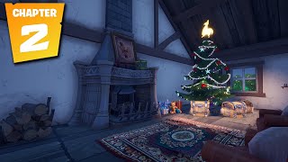 Fortnite Crackshots Cabin Location Winterfest Chapter 2 [upl. by Marola]