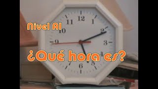 ¿Qué hora es [upl. by Lunette]