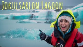 JOKULSARLON GLACIER LAGOON  Southeast Iceland [upl. by Yarahs]