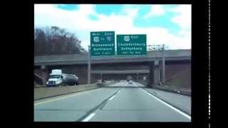 Bike the Abandoned Pennsylvania Turnpike 10 miles in 7 Minutes [upl. by Jehias]