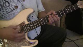 Tom Tom Club  Genius Of Love Guitar Play along [upl. by Zabrine]