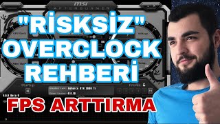 Overclock Nasıl Yapılır FPS Arttırma Rehberi  0 RİSK [upl. by Appolonia53]