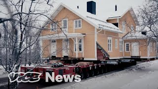 An Entire Swedish Town Is Moving Because the Ground Is Caving In [upl. by Costanza]