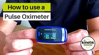 How To Use A Pulse Oximeter [upl. by Notned]