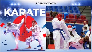 Karate Olympic Qualification Tournament  FINALS  Day 2  WORLD KARATE FEDERATION [upl. by Ailito]