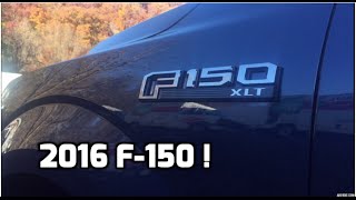 2016 Ford F150 XLT Review  Whats New [upl. by Ainirtac]