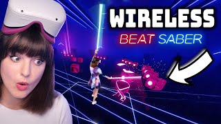 Beat Saber  RUSH E  Mixed Reality Gameplay [upl. by Meibers]