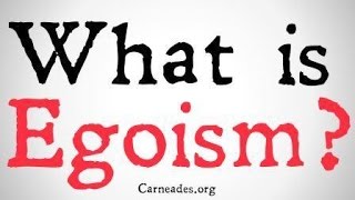 What is Egoism Philosophical Positions [upl. by Ecire]