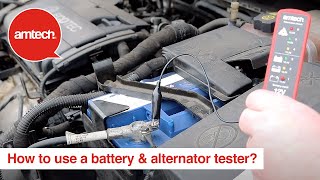 How To Use A Battery amp Alternator Tester [upl. by Rehoptsirhc233]