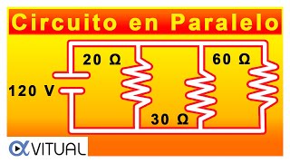 💥Cómo resolver un CIRCUITO Eléctrico en PARALELO [upl. by Neroled]