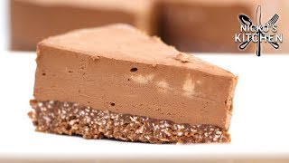 Keto Chocolate Cheesecake  No Bake LowCarb Dessert [upl. by Lindeberg]