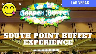 Garden Buffet Experience at South Point Casino Las Vegas  2021 Buffet Edition [upl. by Johathan]