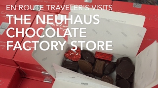 Visiting the Neuhaus Factory Store in Brussels [upl. by Apps]