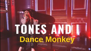 Tones and I  Dance Monkey US TV Debut  Live on Jimmy Fallon [upl. by Gnouc]