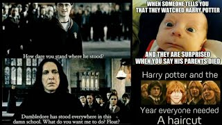 Funny Harry Potter memes only true fans can understand  Funny memes that make you laugh [upl. by Terrill967]