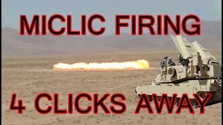 Mine Clearing Line Charge MICLIC Firing 4 Clicks Away [upl. by Rimidalb]