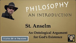 Anselm  An Ontological Argument [upl. by Cates600]