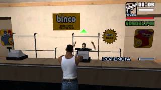 GTA San Andreas  A ROBAR LA TIENDA  Loquendo [upl. by Nosnibor]