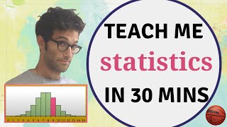 Teach me STATISTICS in half an hour Seriously [upl. by Arimaj953]