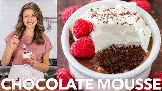 Classic Chocolate Mousse Recipe [upl. by Ocire]