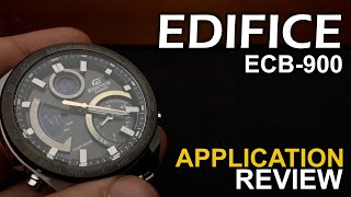 Casio Edifice ECB900  Application Review [upl. by Demetrius]