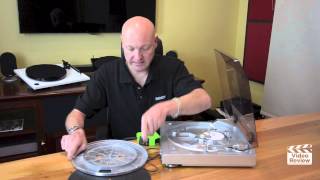 Tutorial  How To Replace A Turntable Belt [upl. by Schargel896]