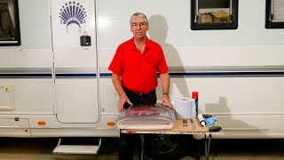 How to change a rooflight part 1 – expert advice from Practical Motorhomes Diamond Dave [upl. by Acemaj]