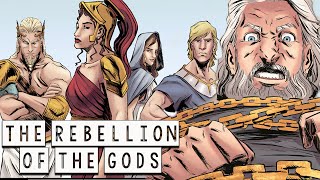 The Gods Against Zeus  the Olympian Rebellion  Greek Mythology in Comics  See U in History [upl. by Ace183]