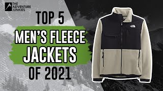 Top 5 Fleece Jackets For Men Of 2021 [upl. by Rapsag]